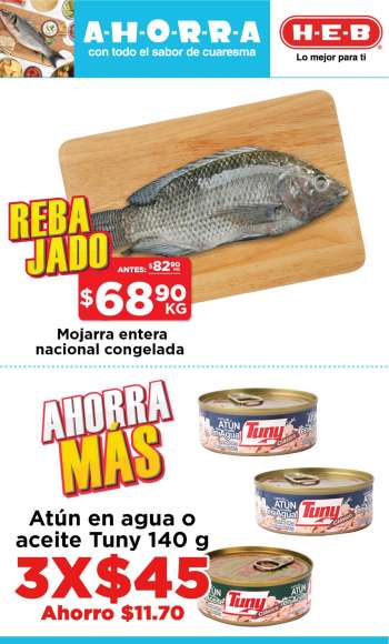Folleto actual H-E-B - 12.3.2021 - 15.3.2021.