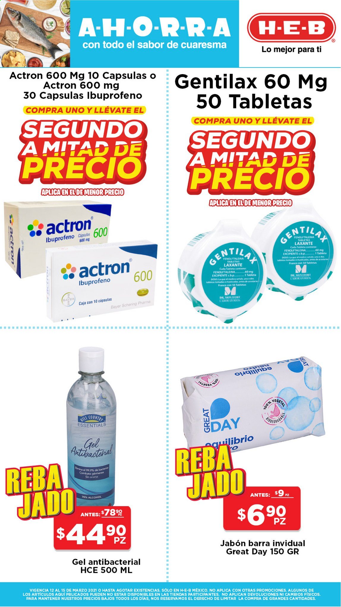 Catálogo H-E-B - 12.3.2021 - 15.3.2021. Página 8