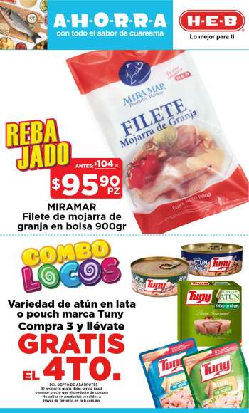 Folleto actual H-E-B - 16.3.2021 - 18.3.2021.