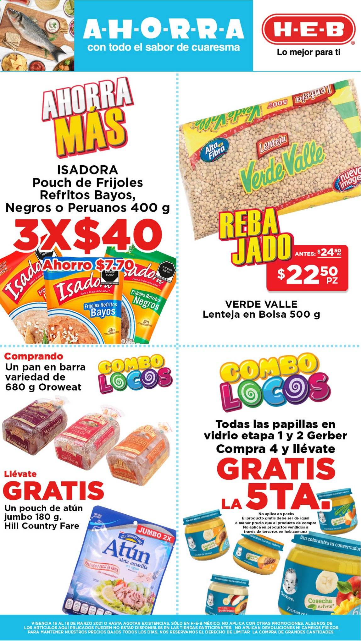 Catálogo H-E-B - 16.3.2021 - 18.3.2021. Página 6