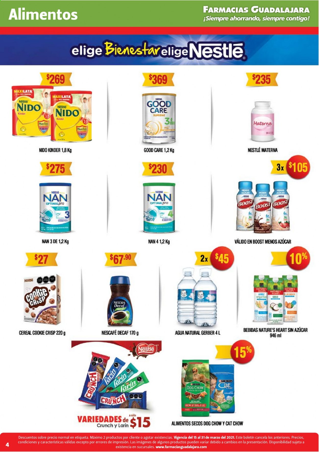 Catálogo Farmacias Guadalajara - 15.3.2021 - 31.3.2021. Página 4