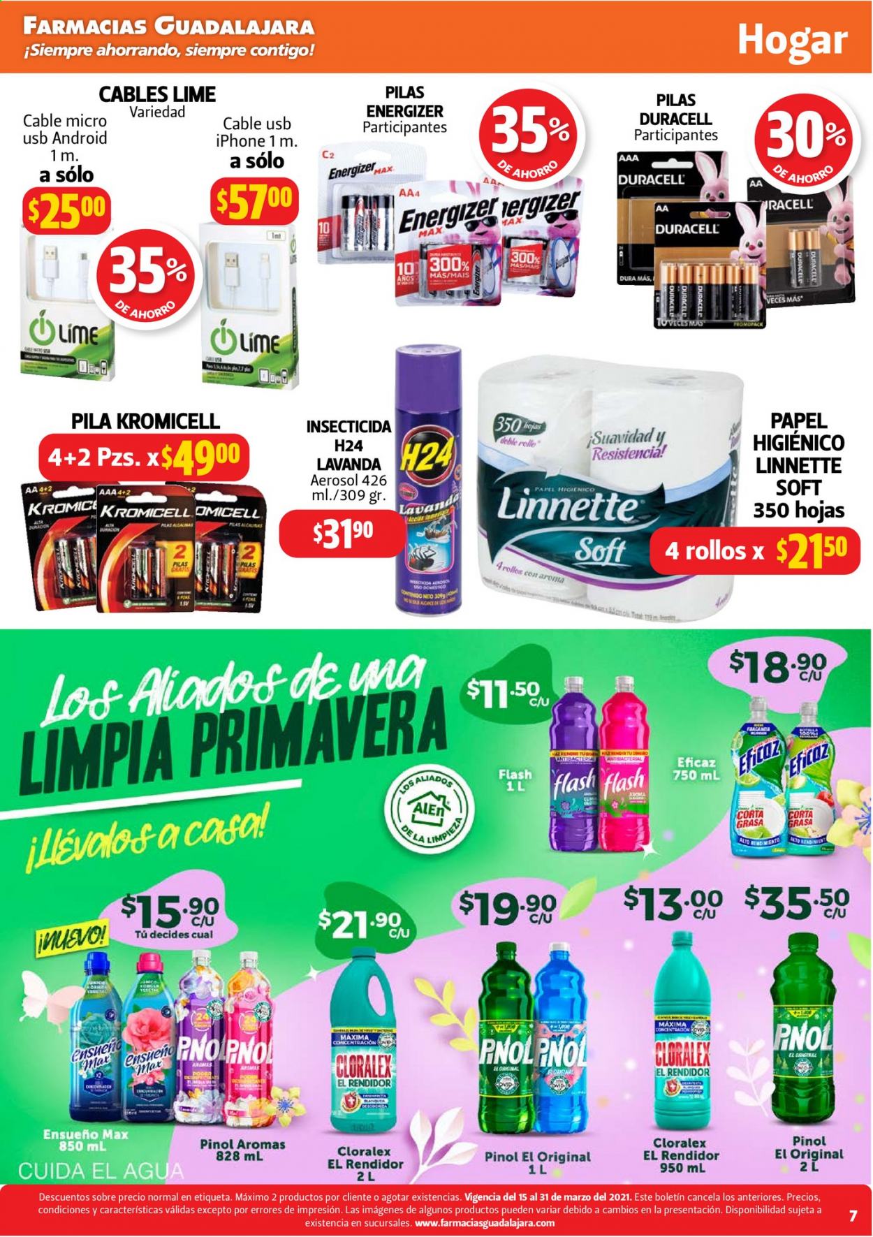 Catálogo Farmacias Guadalajara - 15.3.2021 - 31.3.2021. Página 7
