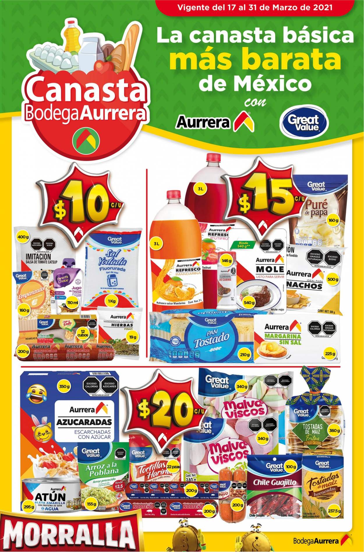 Catálogo Bodega Aurrerá - 17.3.2021 - 31.3.2021. Página 2