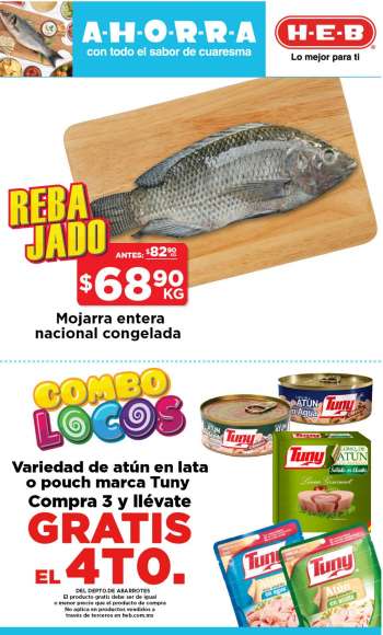 Folleto actual H-E-B - 19.3.2021 - 22.3.2021.