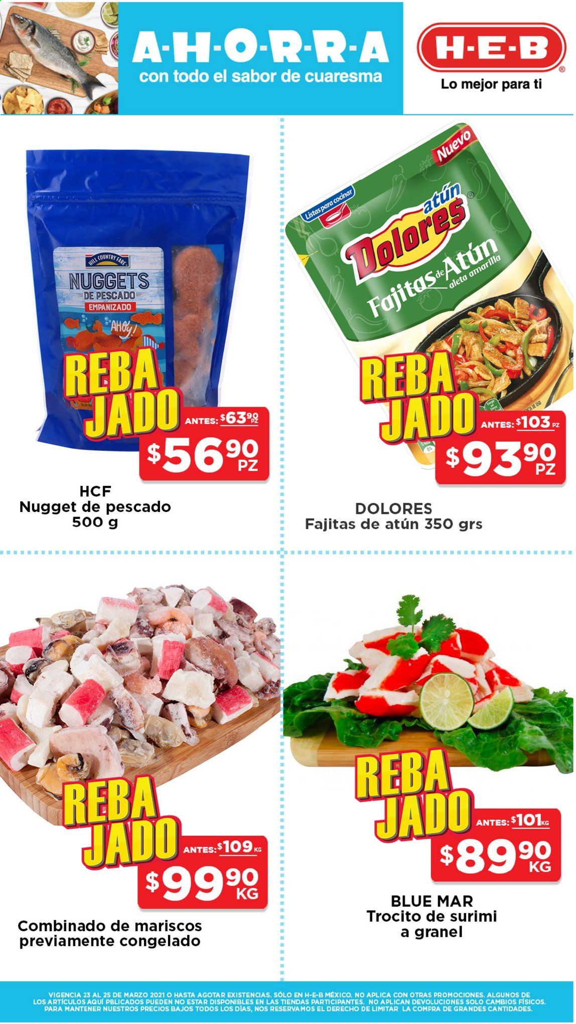 Catálogo H-E-B - 23.3.2021 - 25.3.2021. Página 2