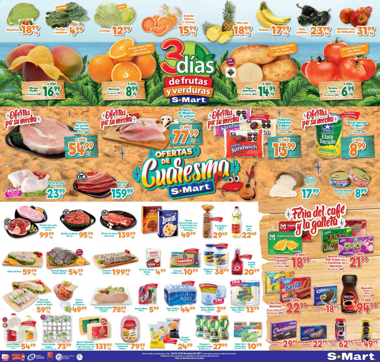 Catálogo S-Mart - 23.3.2021 - 25.3.2021. Página 1