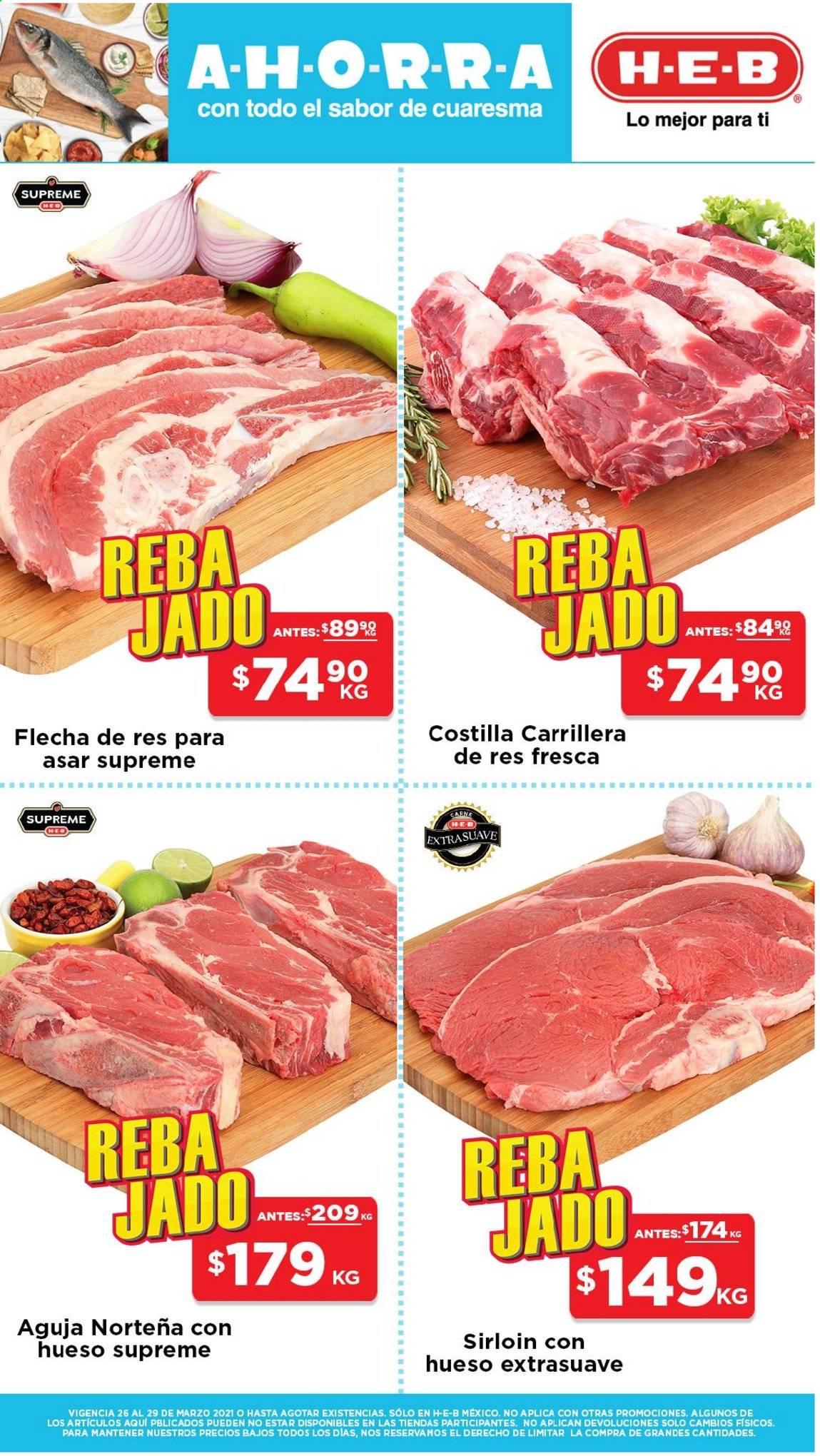 Catálogo H-E-B - 26.3.2021 - 29.3.2021. Página 3