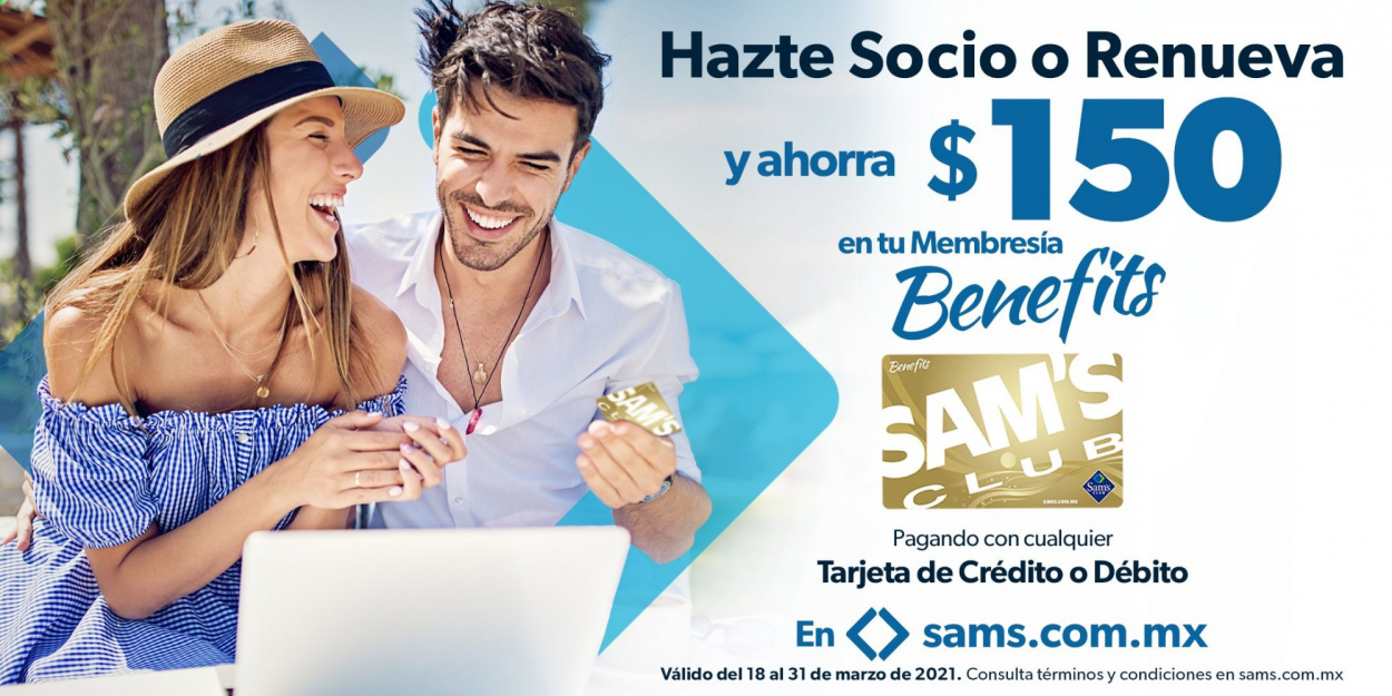 Catálogo Sam's Club - 18.3.2021 - 31.3.2021. Página 1