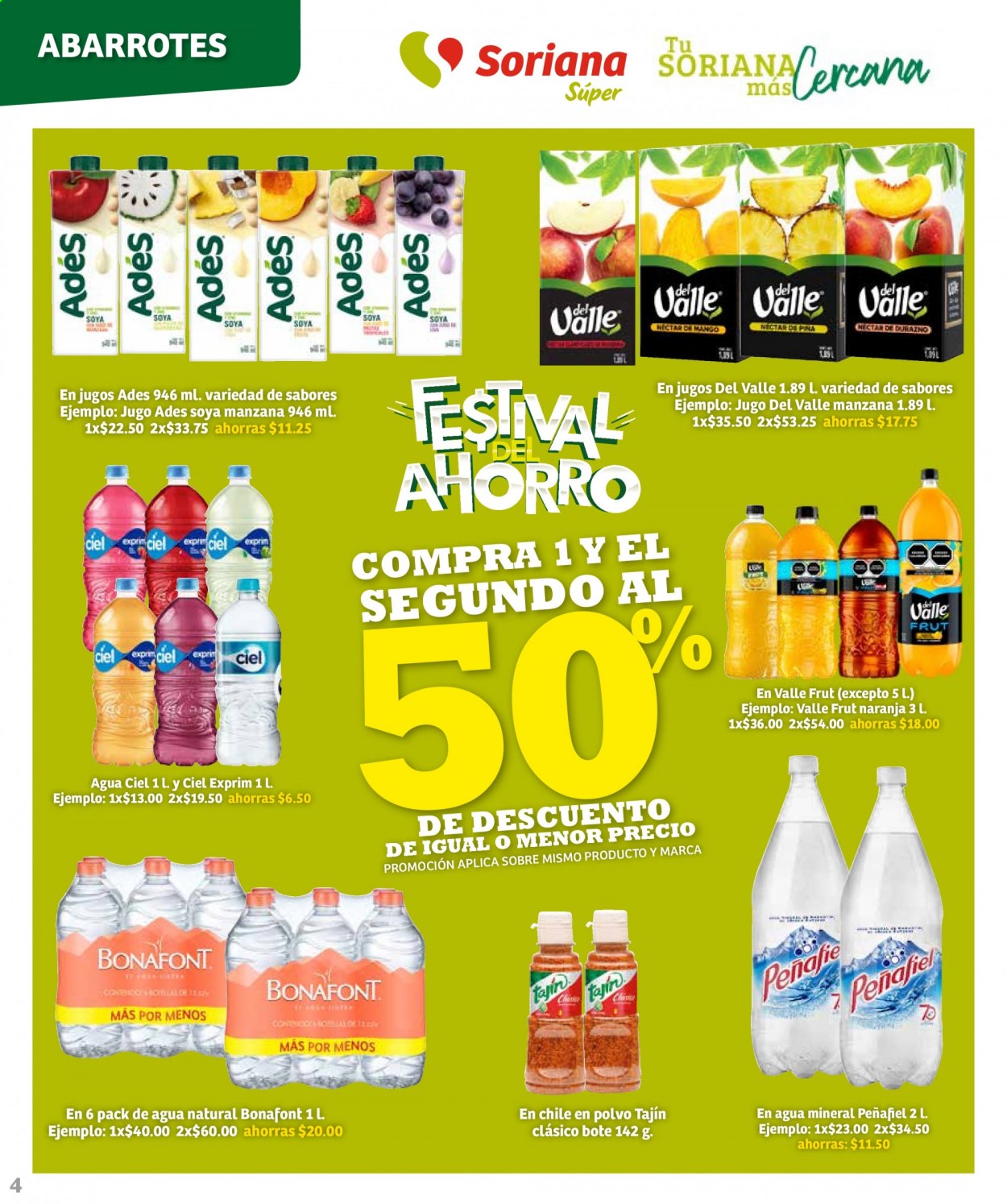 Catálogo Soriana Súper - 30.3.2021 - 14.4.2021. Página 4