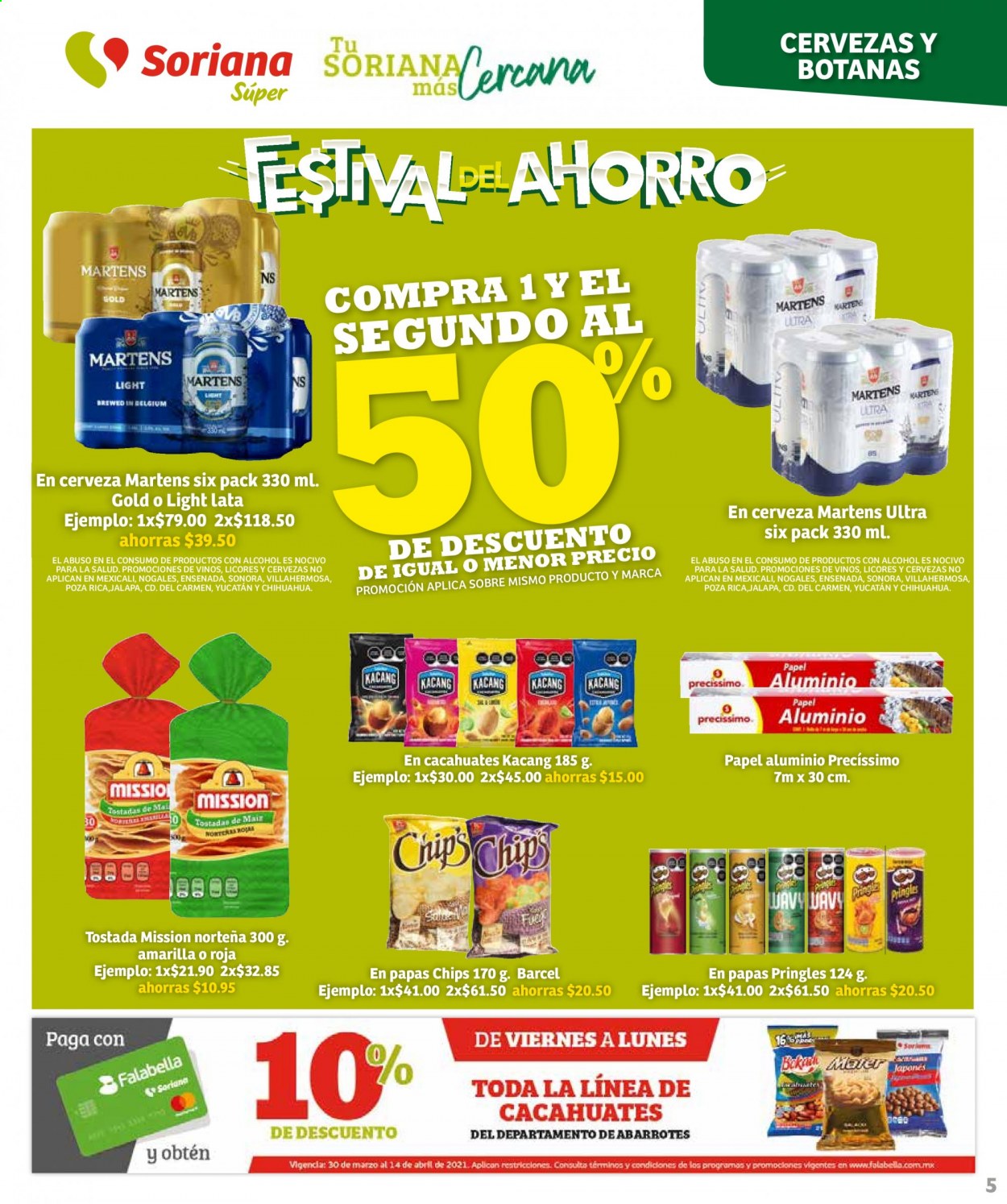 Catálogo Soriana Súper - 30.3.2021 - 14.4.2021. Página 5