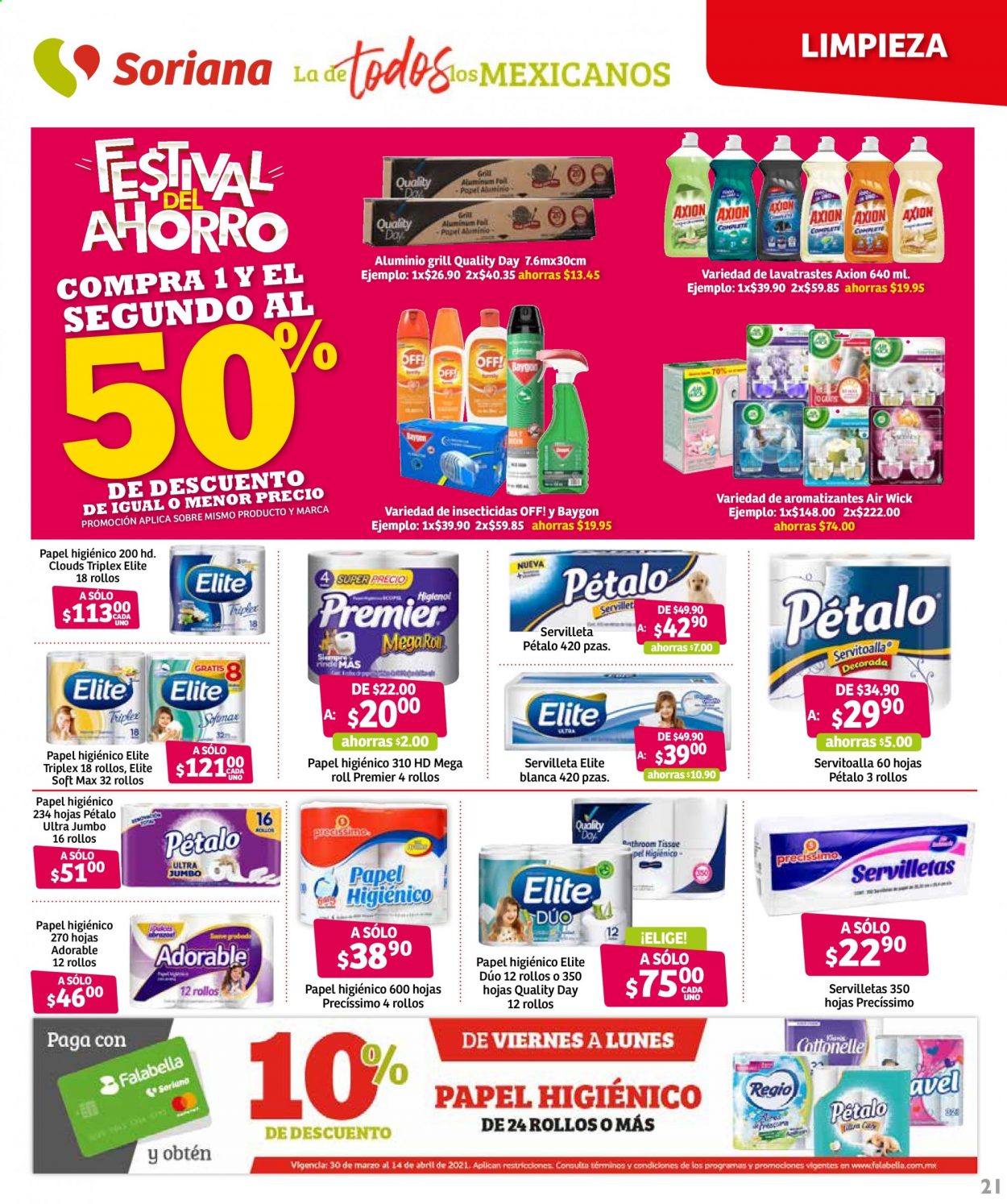 Catálogo Soriana Híper - 30.3.2021 - 14.4.2021. Página 21