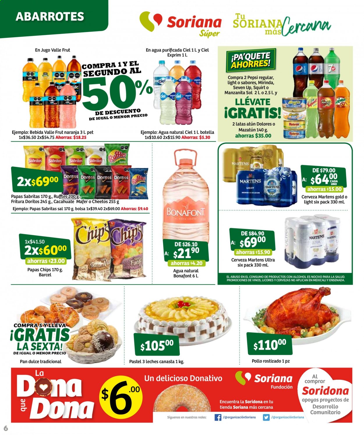Catálogo Soriana Súper - 30.3.2021 - 14.4.2021. Página 6