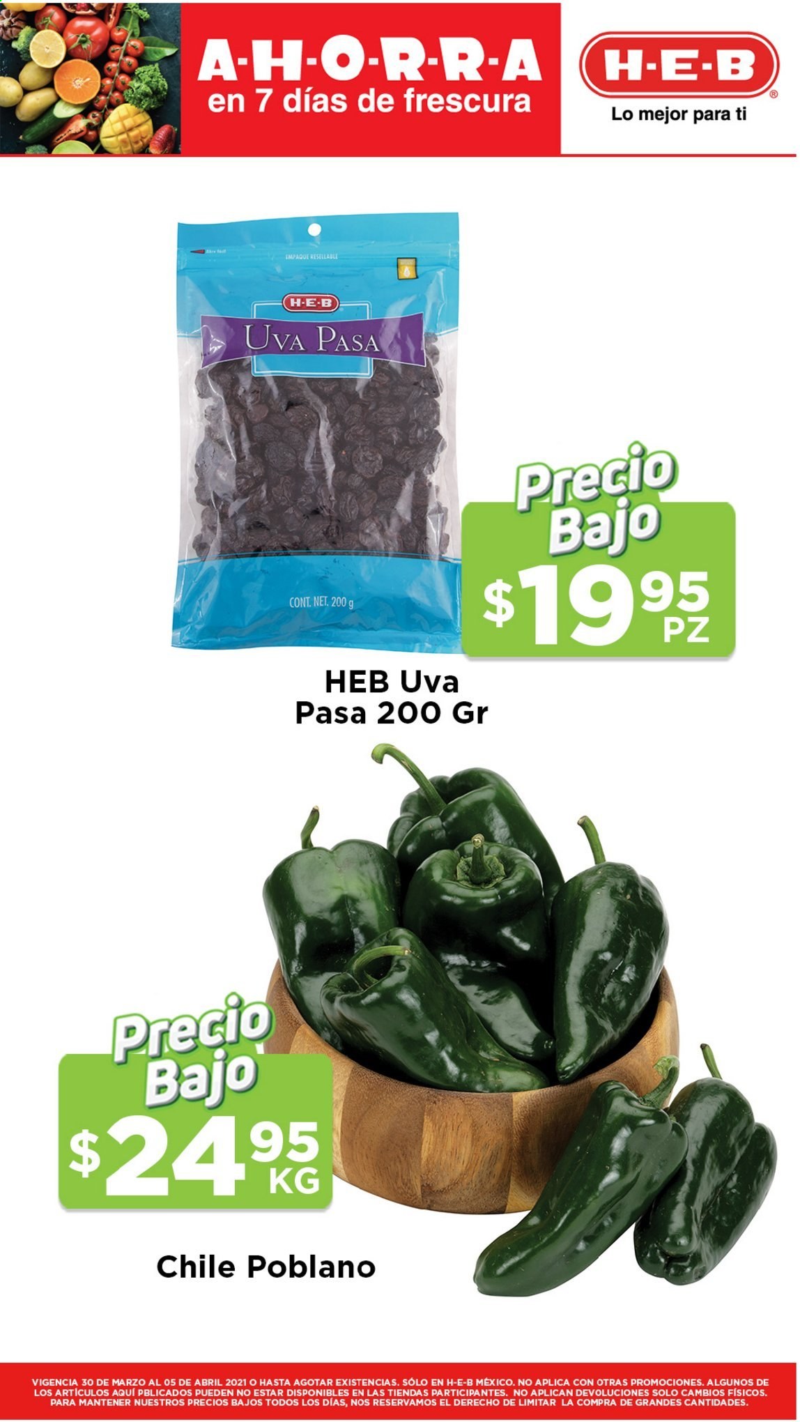 Catálogo H-E-B - 30.3.2021 - 5.4.2021. Página 5