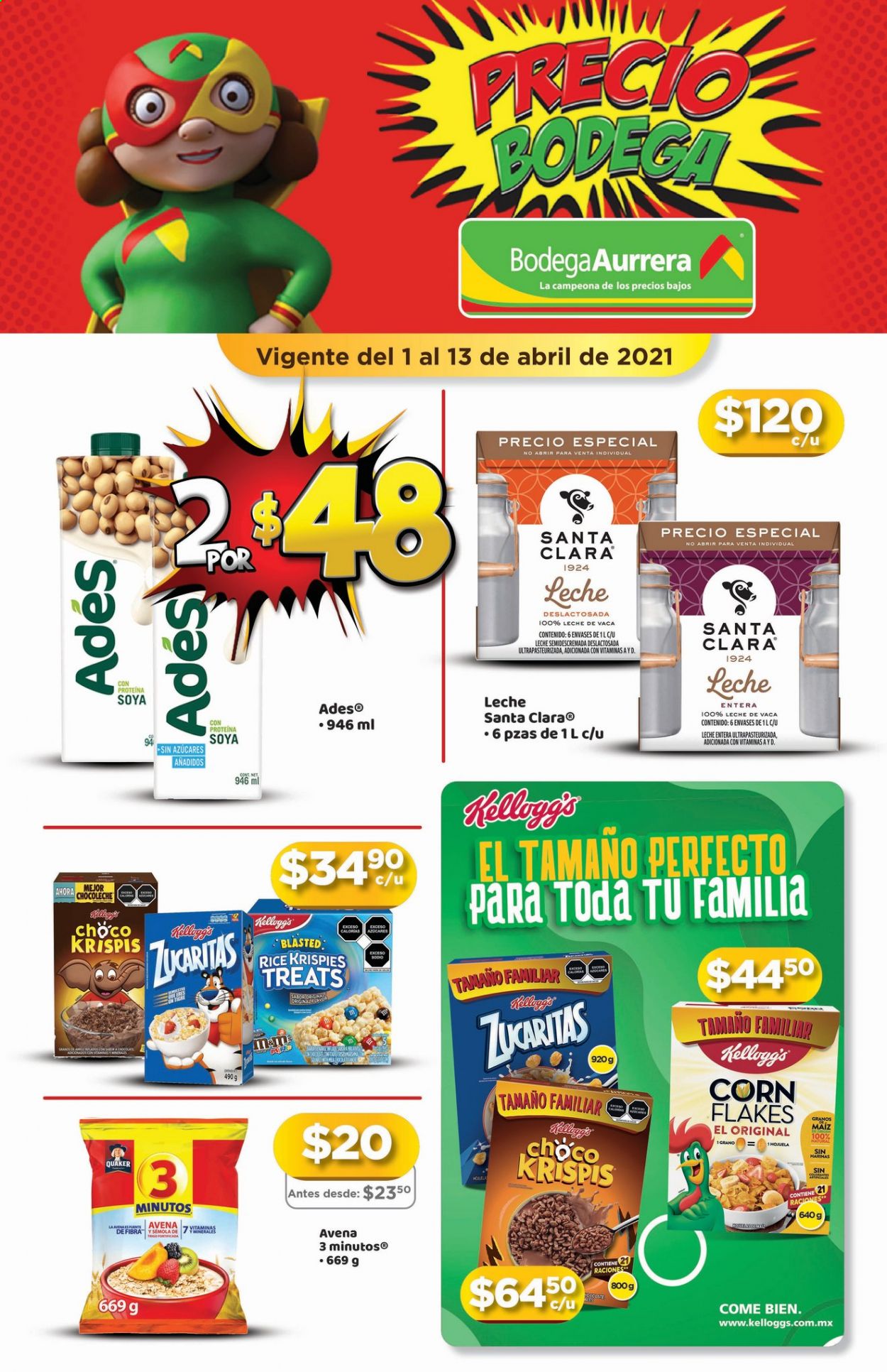 Catálogo Bodega Aurrerá - 1.4.2021 - 13.4.2021. Página 1