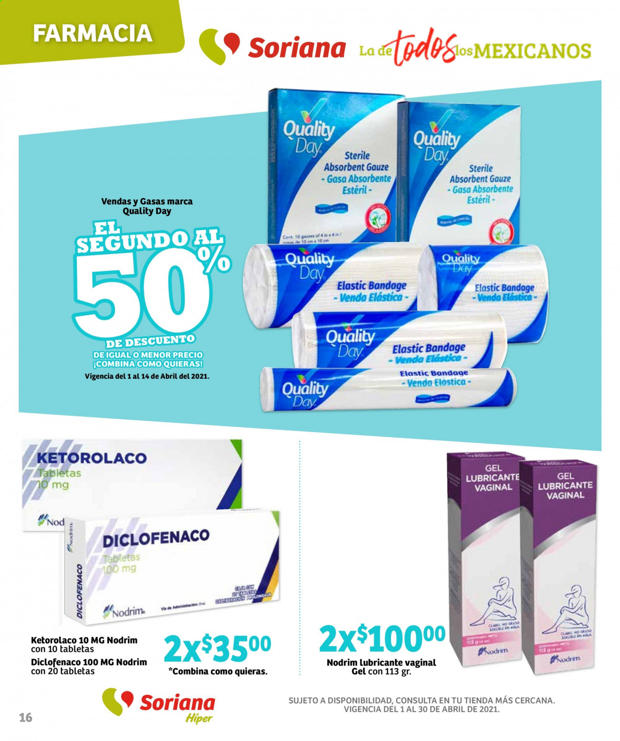 Catálogo Soriana Híper - 1.4.2021 - 30.4.2021. Página 16