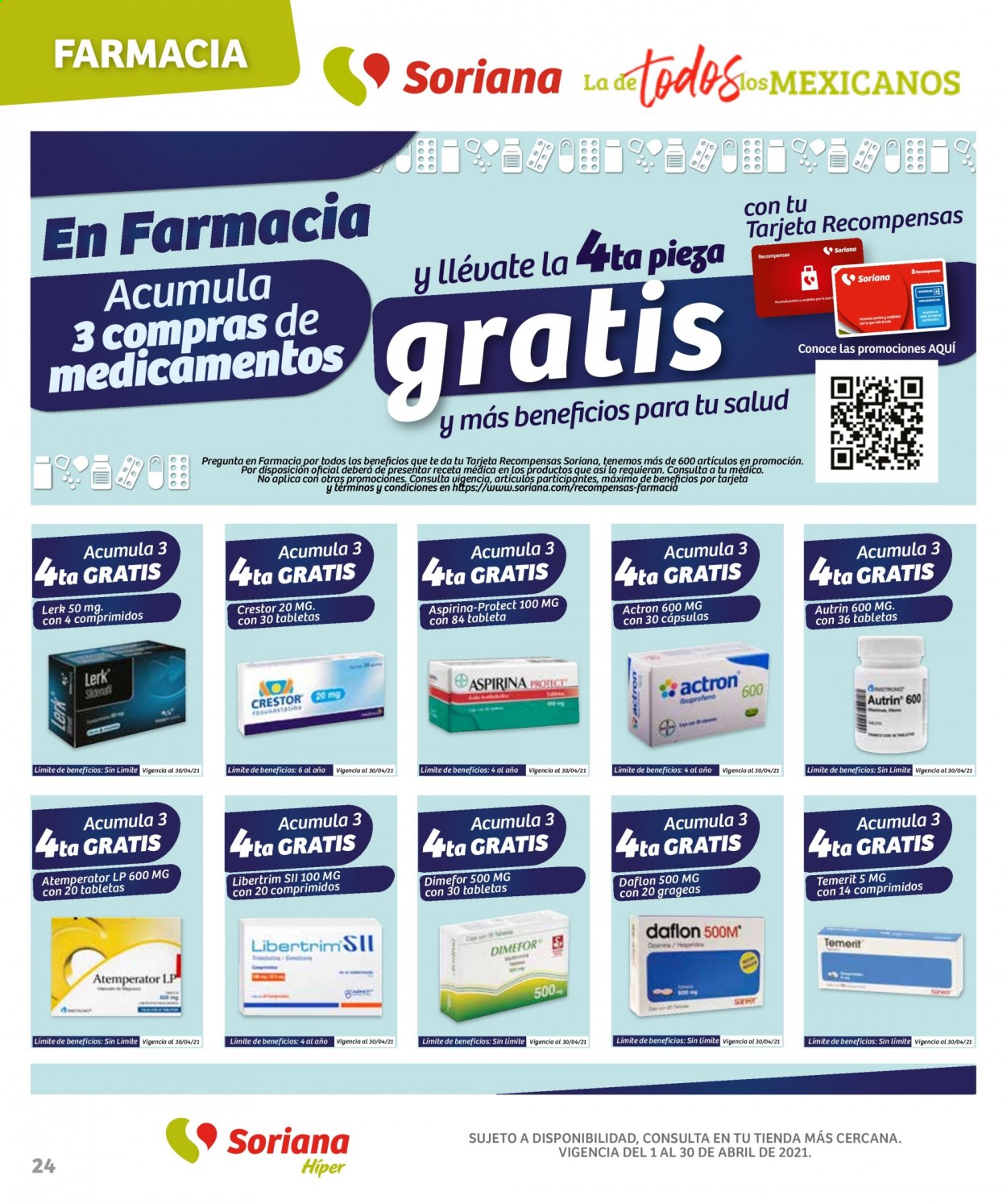 Catálogo Soriana Híper - 1.4.2021 - 30.4.2021. Página 24