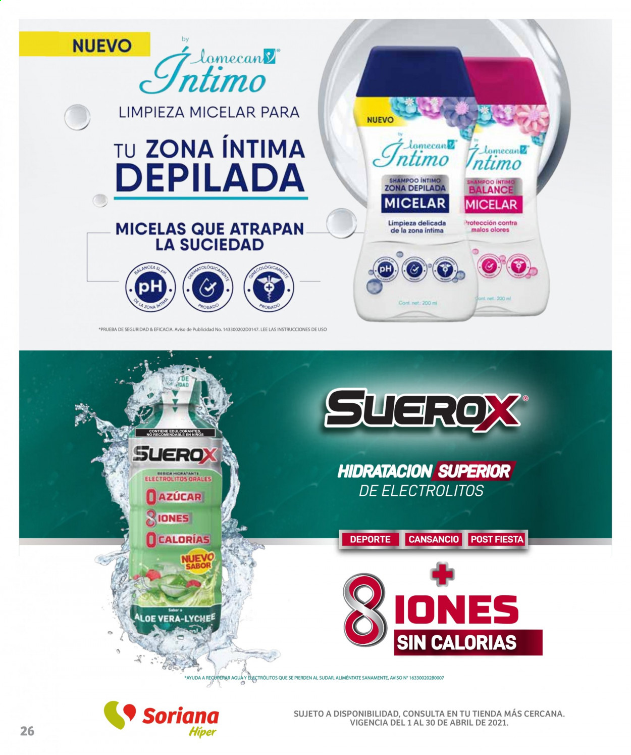 Catálogo Soriana Híper - 1.4.2021 - 30.4.2021. Página 26