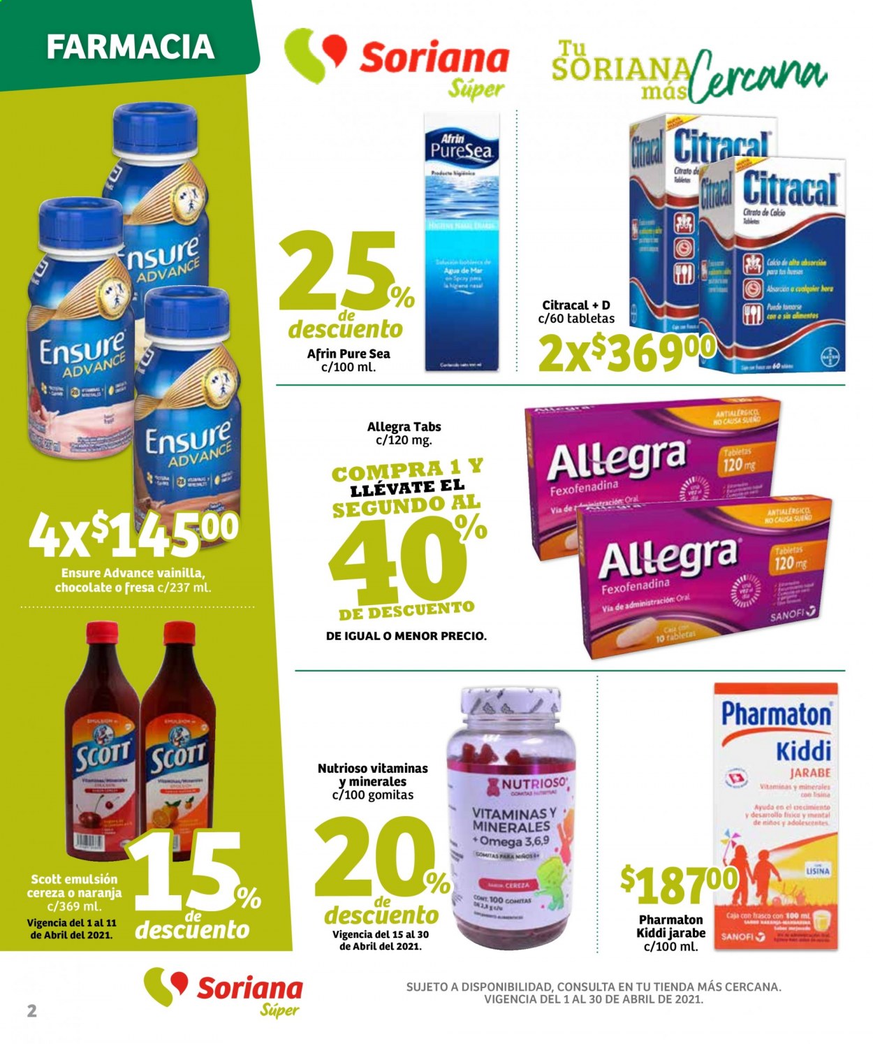 Catálogo Soriana Súper - 1.4.2021 - 30.4.2021. Página 2
