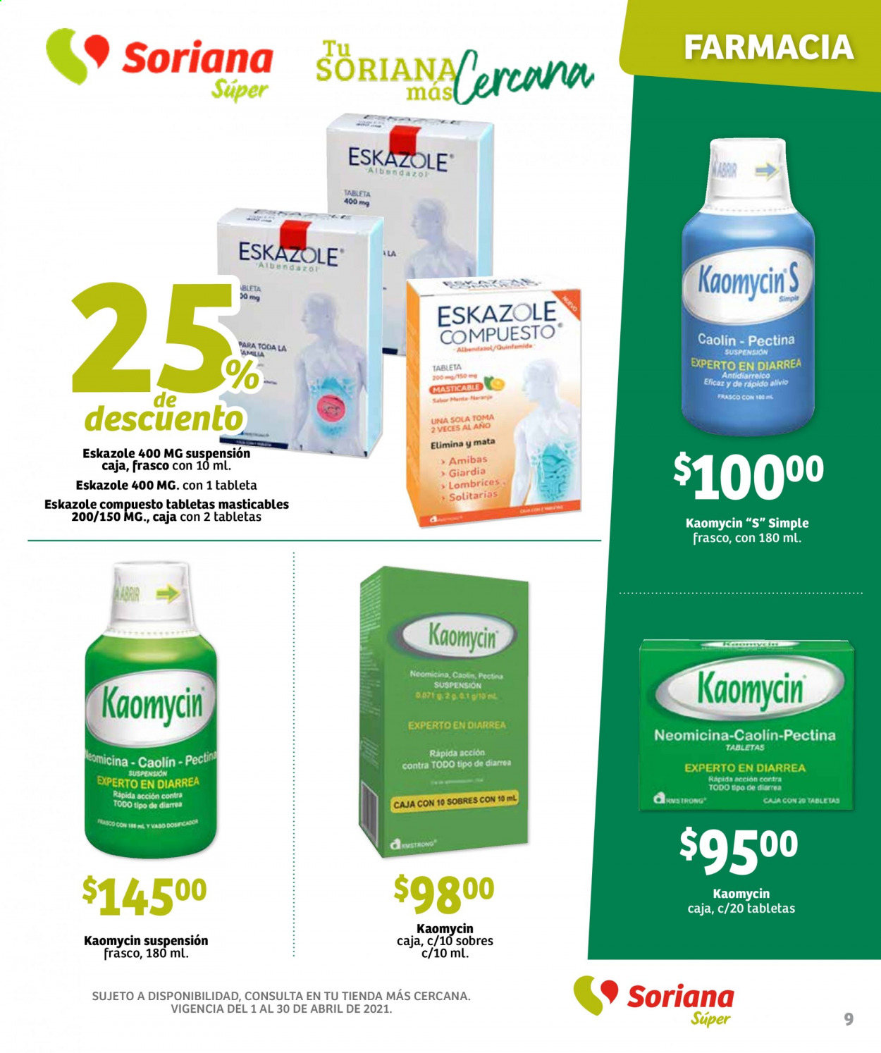 Catálogo Soriana Súper - 1.4.2021 - 30.4.2021. Página 9