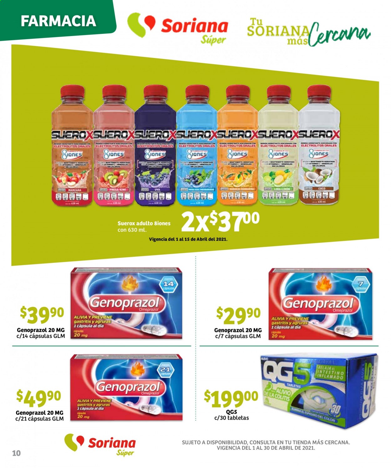 Catálogo Soriana Súper - 1.4.2021 - 30.4.2021. Página 10