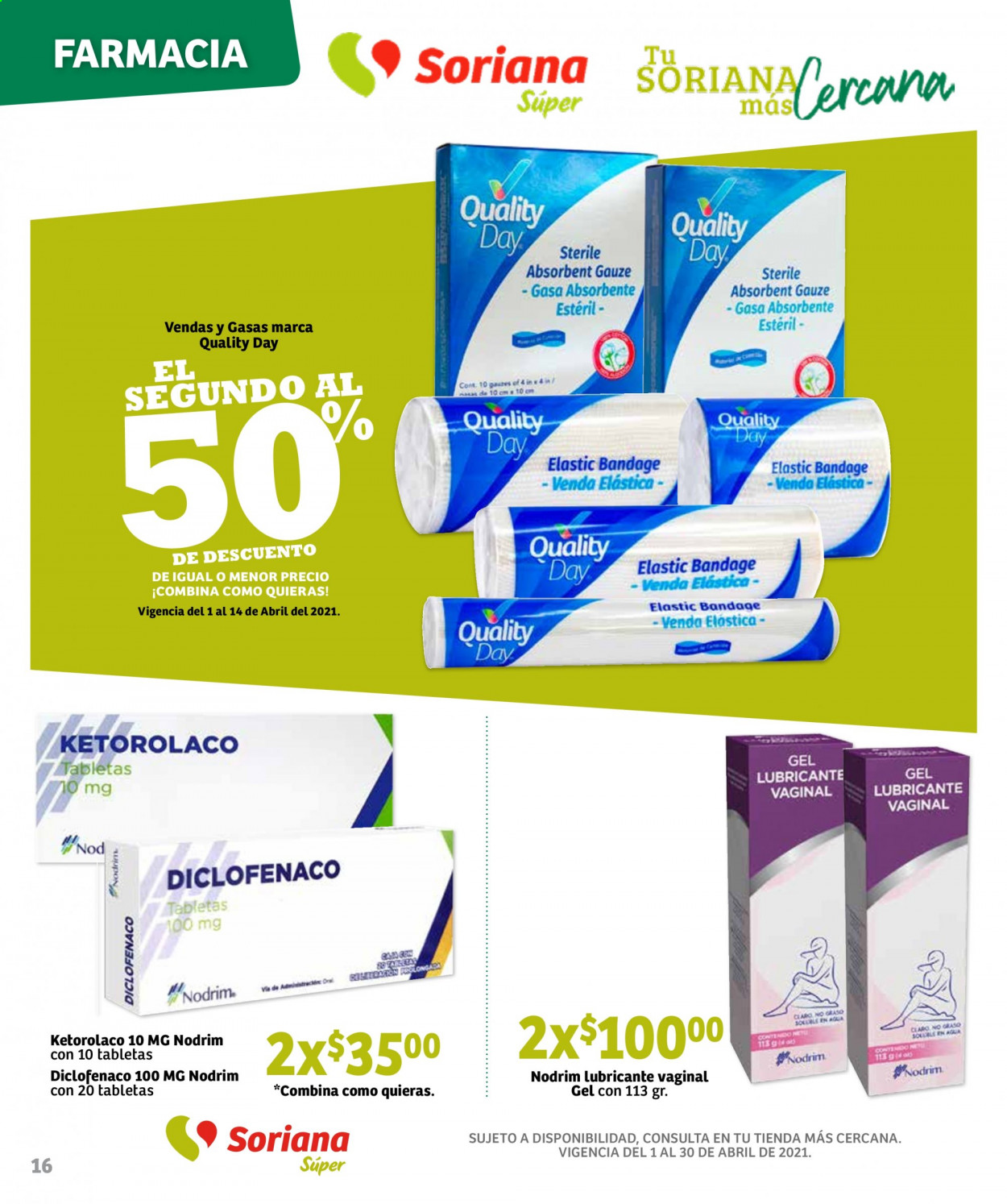 Catálogo Soriana Súper - 1.4.2021 - 30.4.2021. Página 16
