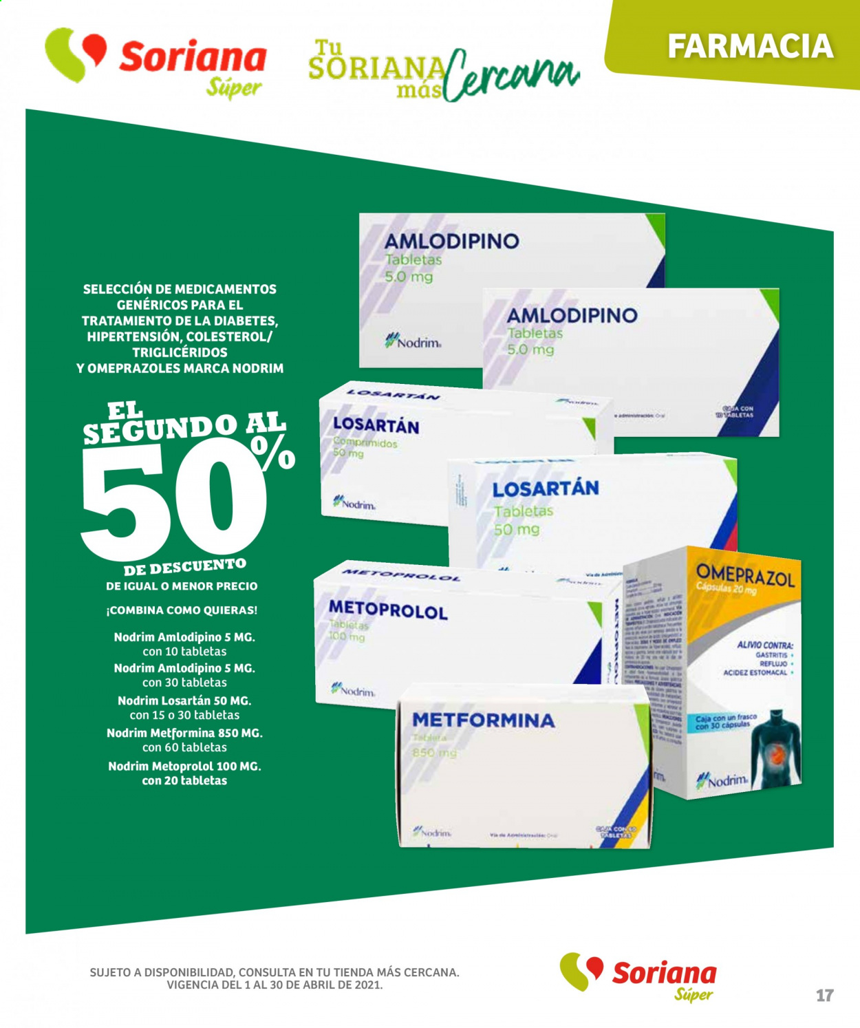 Catálogo Soriana Súper - 1.4.2021 - 30.4.2021. Página 17