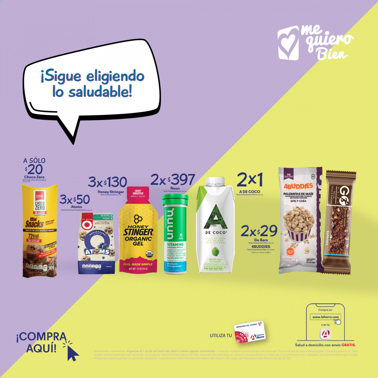 thumbnail - Folleto actual Farmacias del Ahorro - 1.4.2021 - 30.4.2021 - Ventas - chocolate. Página 1.