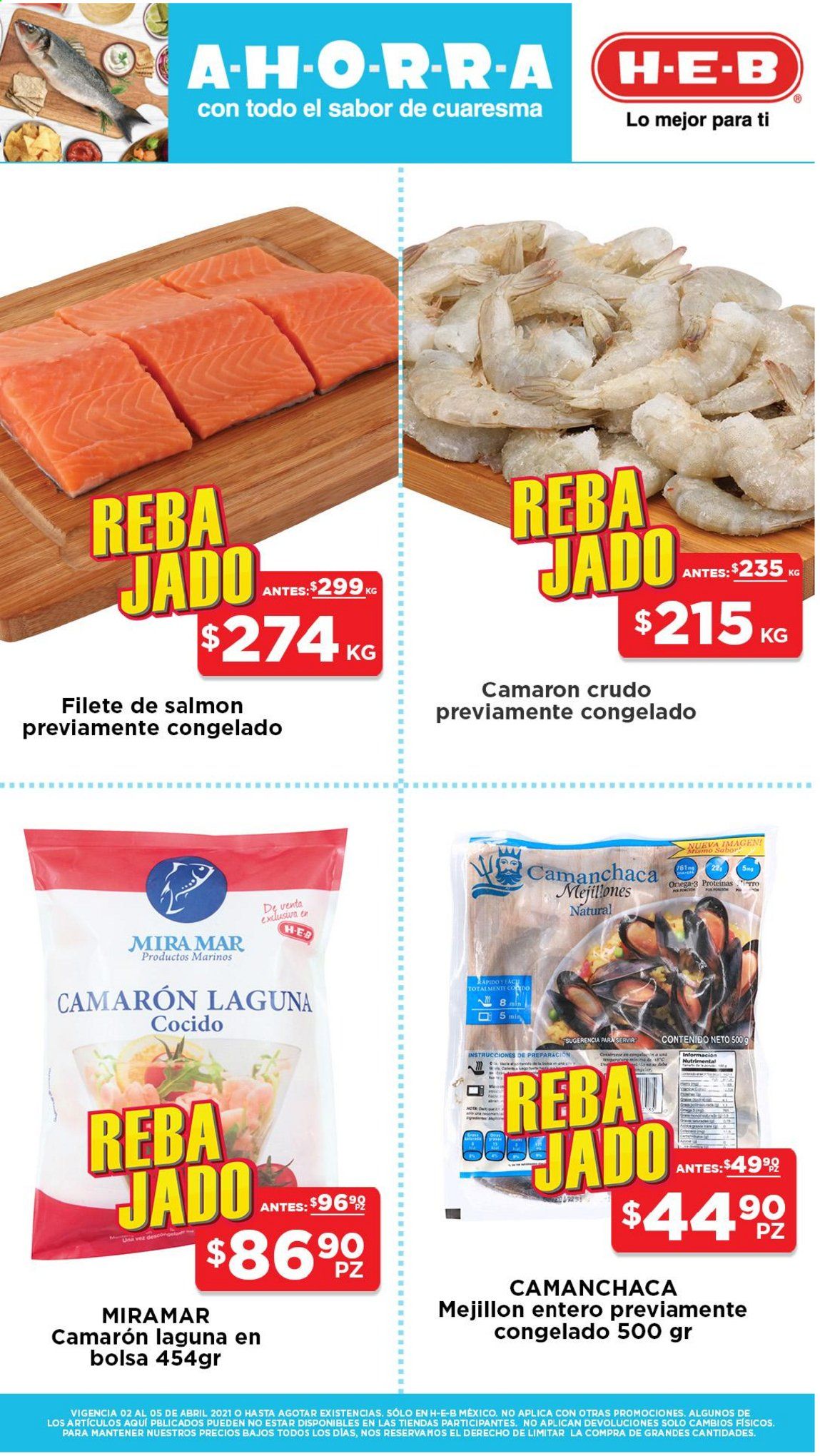 Catálogo H-E-B - 2.4.2021 - 5.4.2021. Página 1
