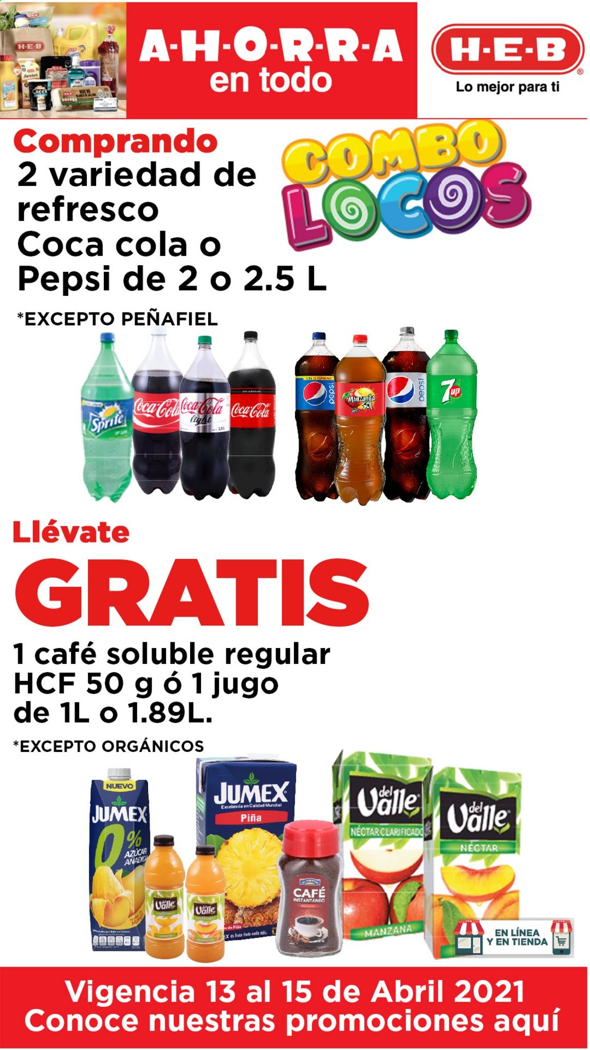 Catálogo H-E-B - 13.4.2021 - 15.4.2021. Página 1