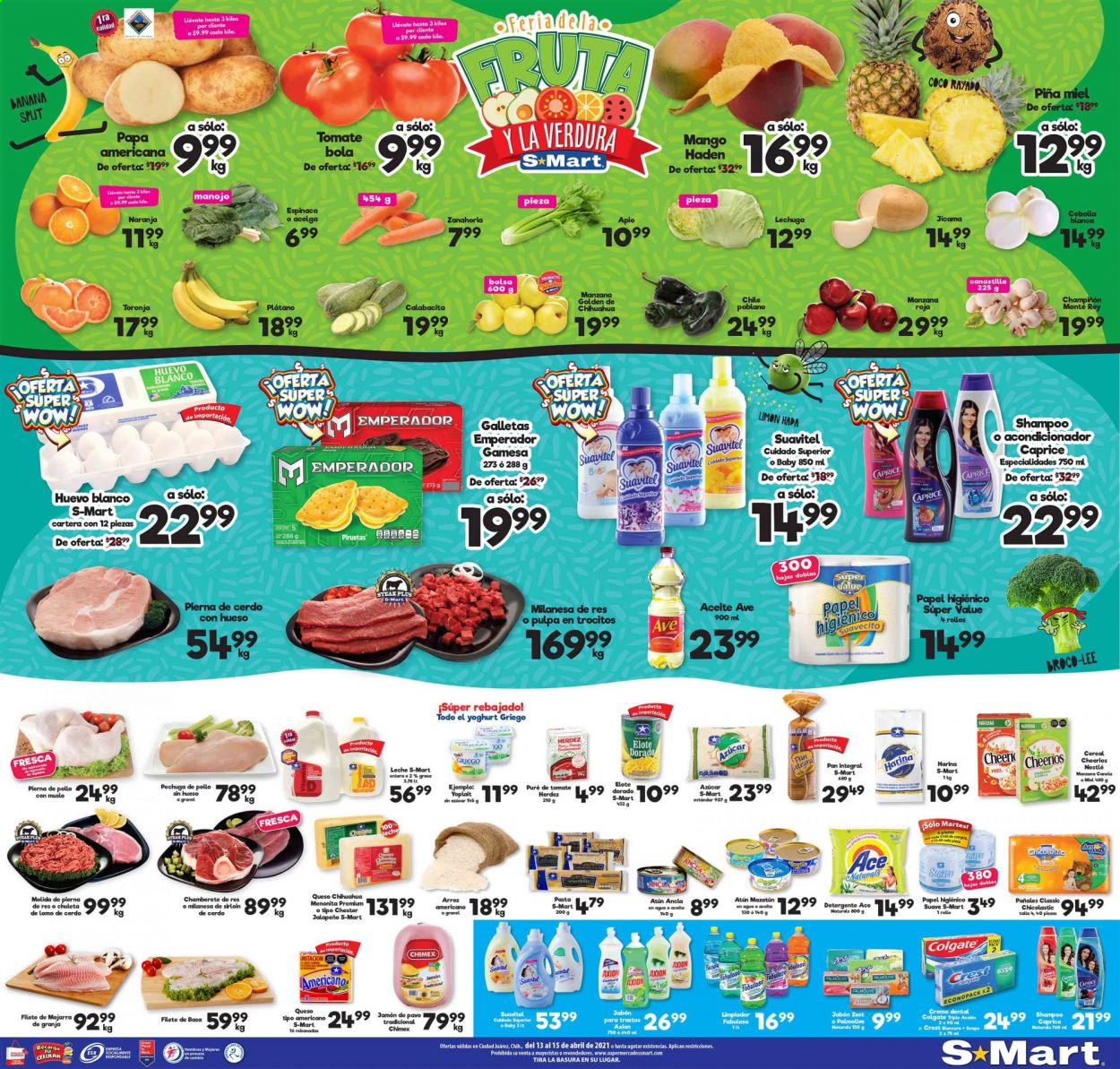 Catálogo S-Mart - 13.4.2021 - 15.4.2021. Página 1