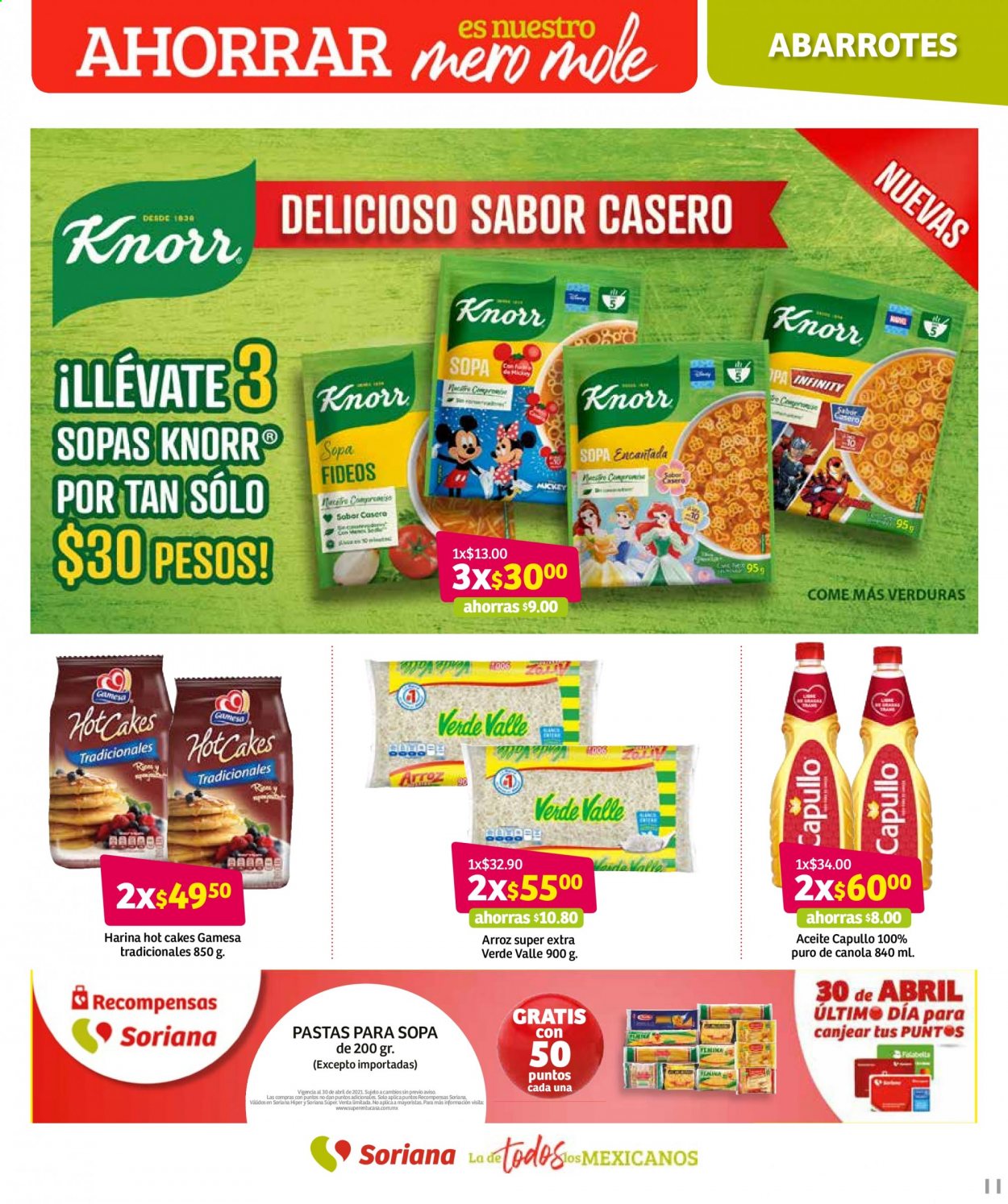 Catálogo Soriana Híper - 15.4.2021 - 29.4.2021. Página 11