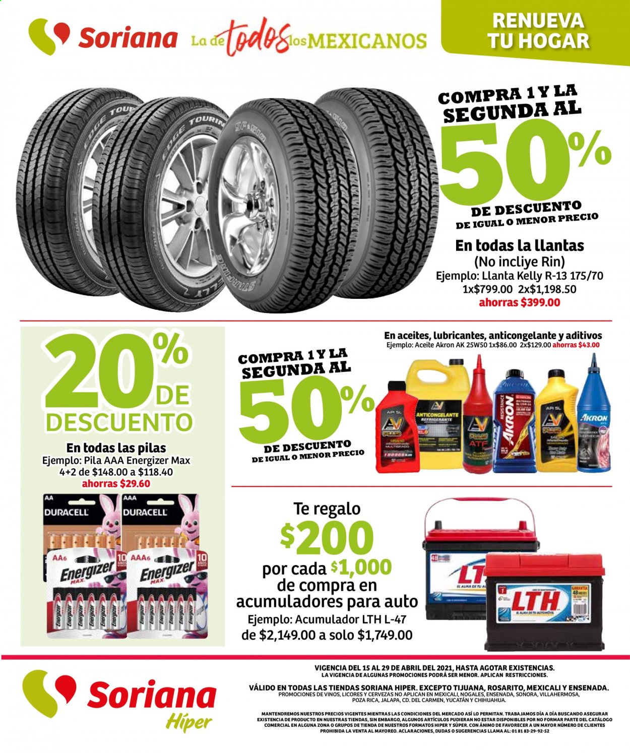 Catálogo Soriana Híper - 15.4.2021 - 29.4.2021. Página 41