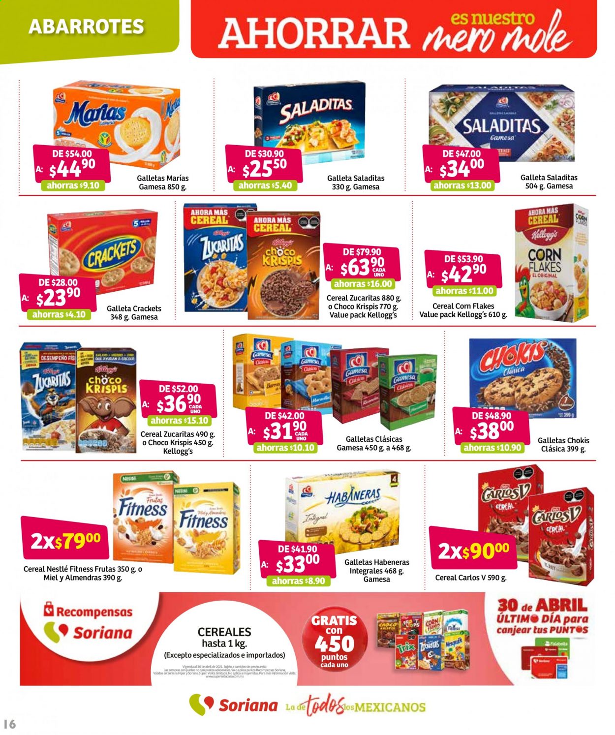 Catálogo Soriana Híper - 15.4.2021 - 29.4.2021. Página 16