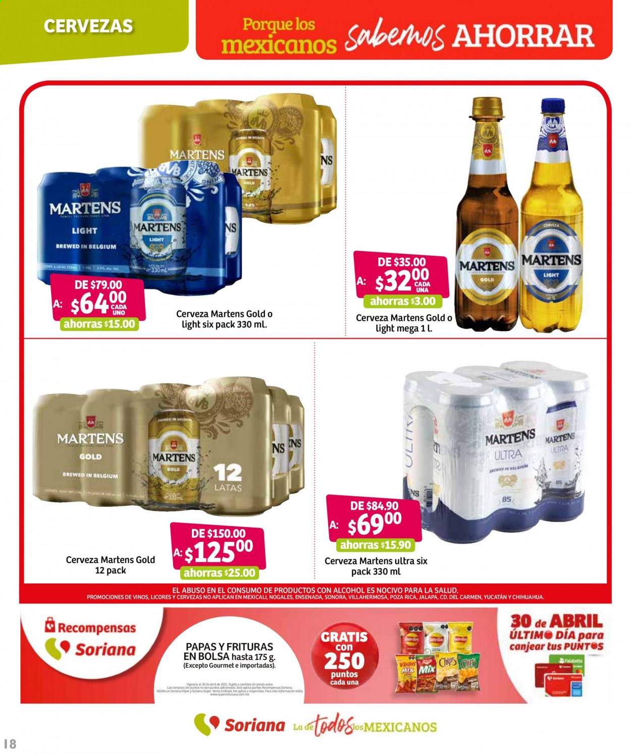 Catálogo Soriana Híper - 15.4.2021 - 29.4.2021. Página 18