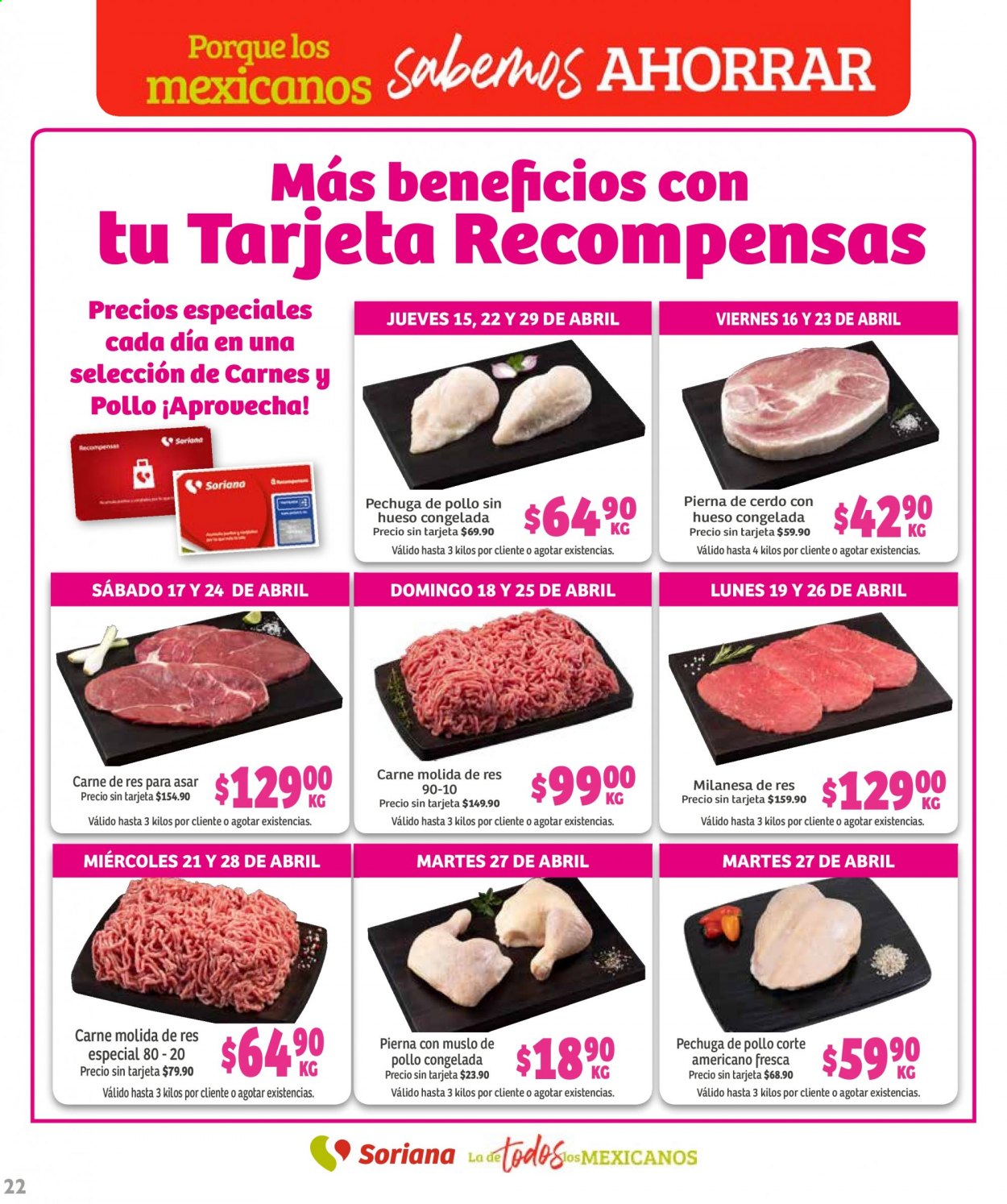 Catálogo Soriana Híper - 15.4.2021 - 29.4.2021. Página 22