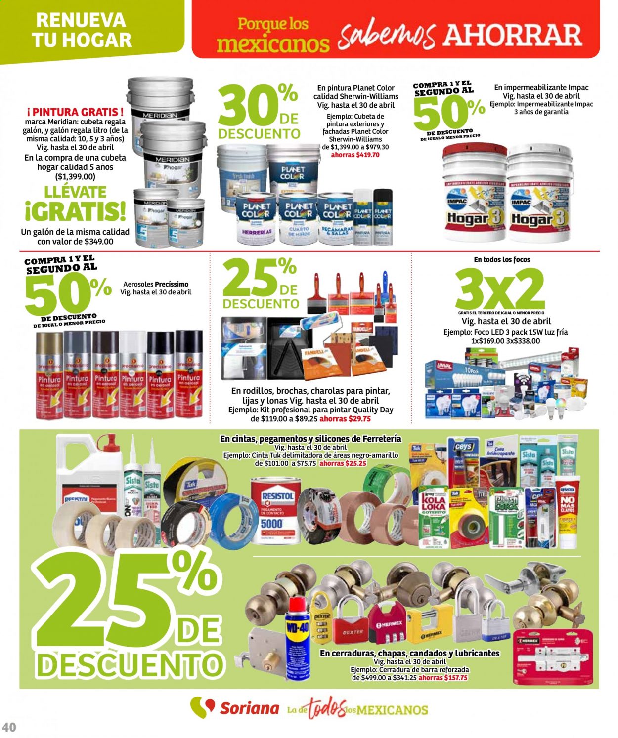 Catálogo Soriana Híper - 15.4.2021 - 29.4.2021. Página 40