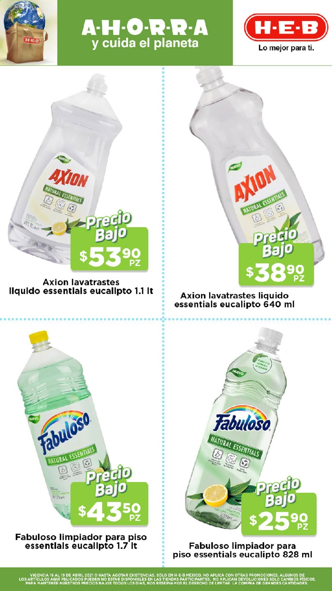 Catálogo H-E-B - 16.4.2021 - 19.4.2021. Página 9