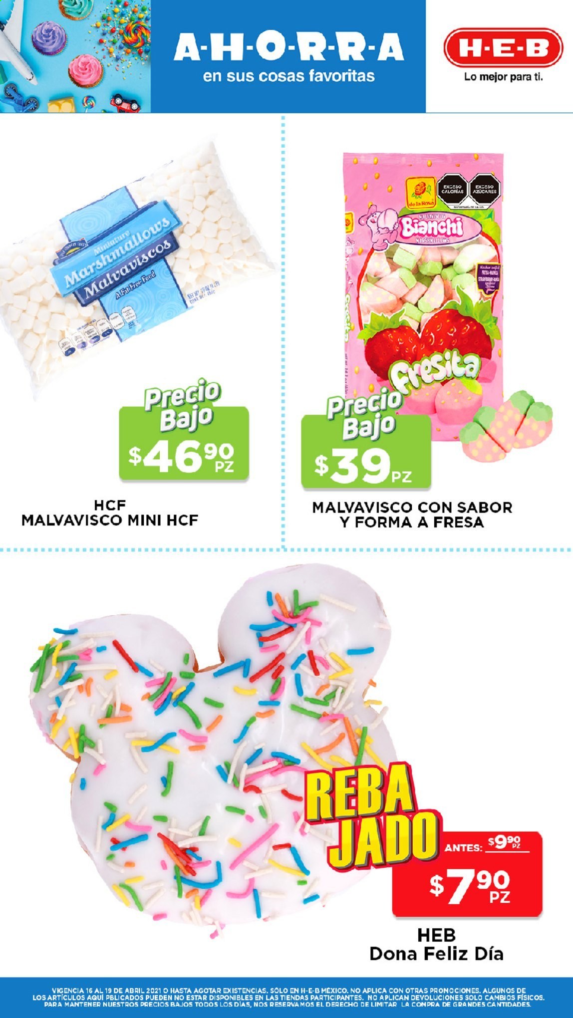 Catálogo H-E-B - 16.4.2021 - 19.4.2021. Página 18