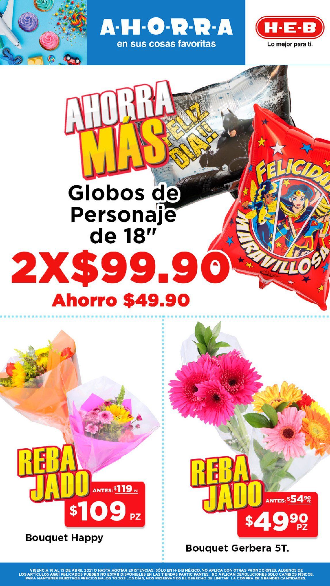 Catálogo H-E-B - 16.4.2021 - 19.4.2021. Página 19