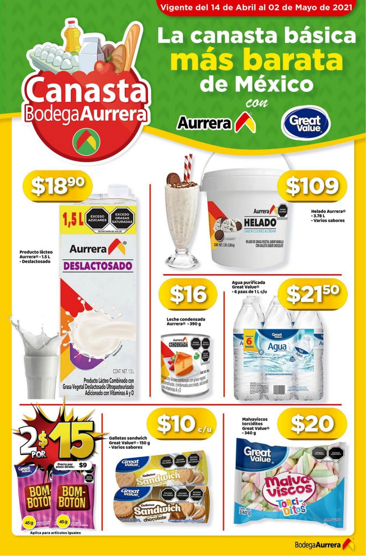 Catálogo Bodega Aurrerá - 14.4.2021 - 2.5.2021. Página 2