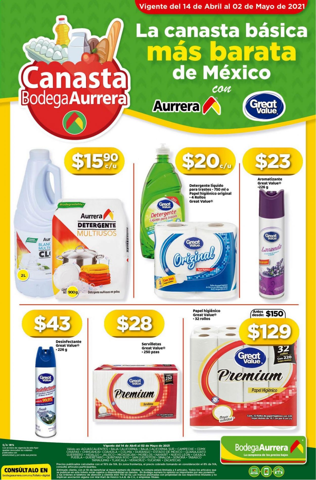 Catálogo Bodega Aurrerá - 14.4.2021 - 2.5.2021. Página 3