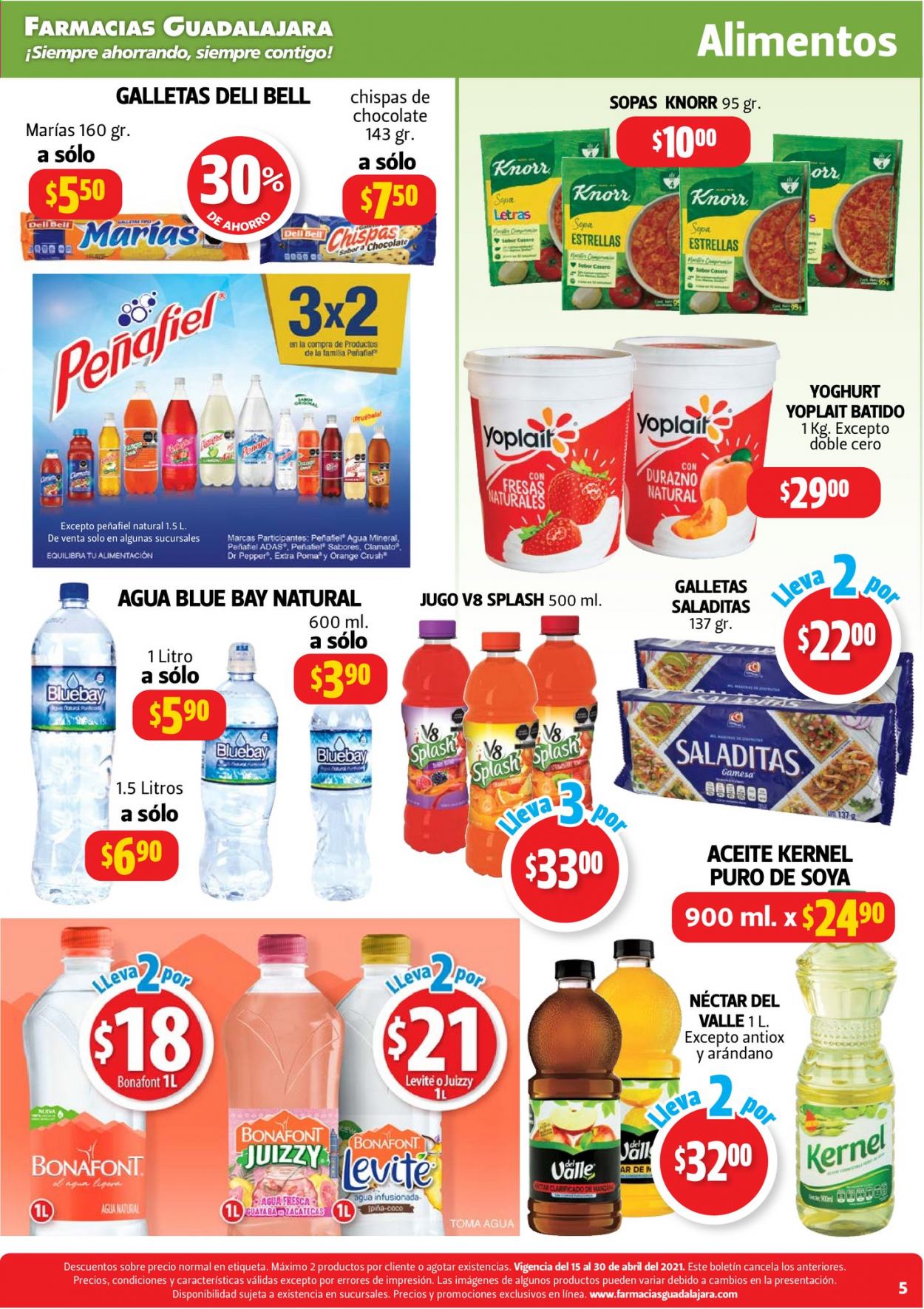 Catálogo Farmacias Guadalajara - 15.4.2021 - 30.4.2021. Página 5