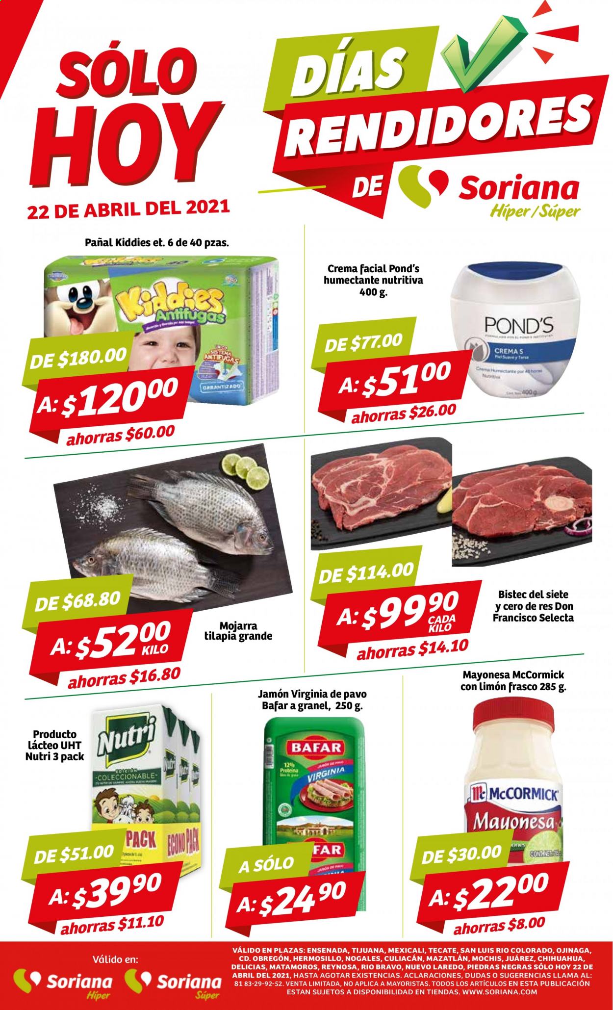 Catálogo Soriana - 22.4.2021 - 22.4.2021. Página 1