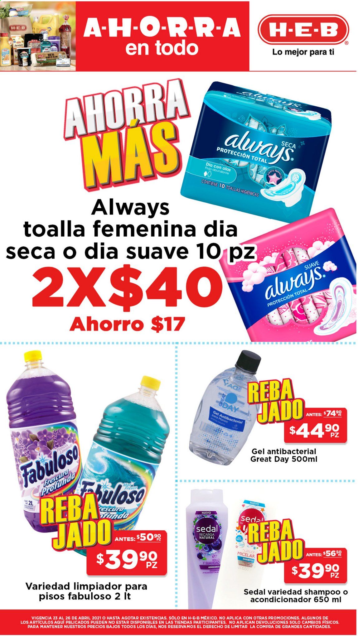Catálogo H-E-B - 23.4.2021 - 26.4.2021. Página 7