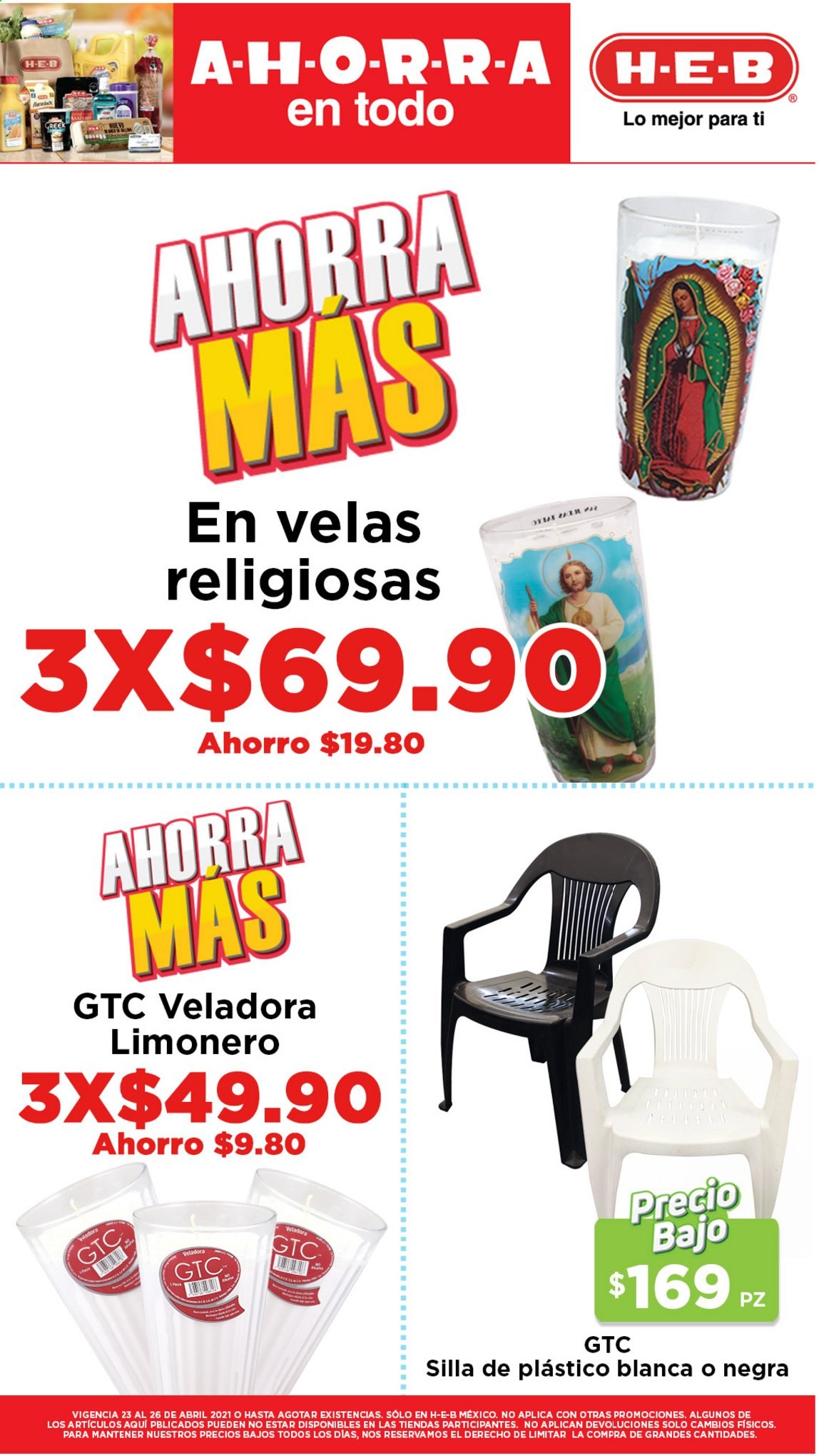 Catálogo H-E-B - 23.4.2021 - 26.4.2021. Página 24