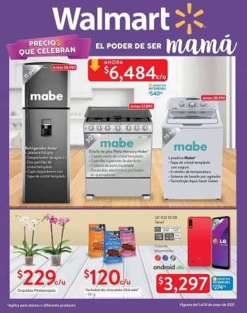 Folleto actual Walmart - 1.5.2021 - 10.5.2021.