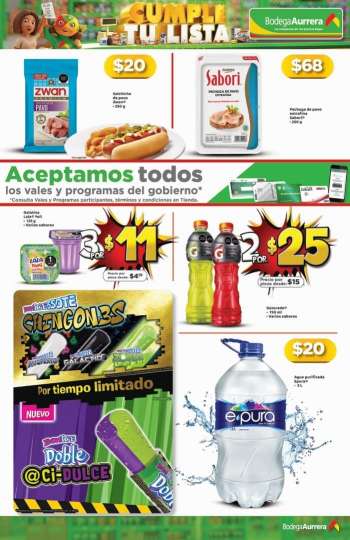Folleto actual Bodega Aurrera - 3.5.2021 - 20.5.2021.
