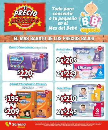 Folleto actual Soriana Mercado - 7.5.2021 - 3.6.2021.
