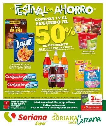 Folleto actual Soriana Súper - 14.5.2021 - 27.5.2021.
