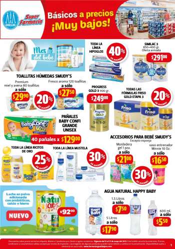 Folleto actual Farmacias Guadalajara - 15.5.2021 - 31.5.2021.